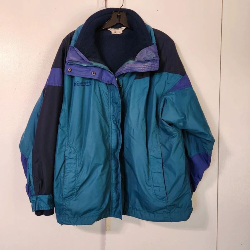 Vintage Columbia Bugaboo Long's Peak Interchange Jacket